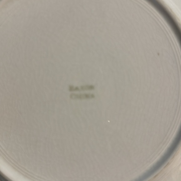 FRENCH SAXON CHINA French Saxon Sheep Saucer Plates Set Of 3 Vintage 22k Gold - Picture 7 of 12